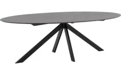 Goossens excellent eettafel uniek zwart eiken - 8211619-02