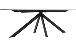 Goossens excellent eettafel uniek zwart eiken - 8211619-02