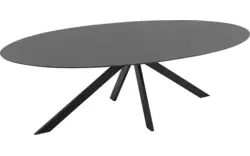 Goossens excellent eettafel uniek zwart eiken - 8211619-02
