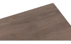 Goossens excellent eettafel uniek donker bruin eiken - 8211631-01