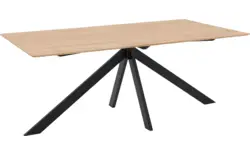 Goossens excellent eettafel uniek blank eiken - 8211650-01