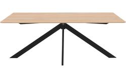 Goossens excellent eettafel uniek blank eiken - 8211650-02