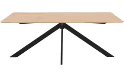 Goossens excellent eettafel uniek blank eiken - 8211650-01