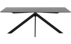 Goossens excellent eettafel uniek zwart eiken - 8211657-01