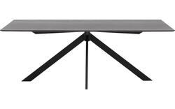 Goossens excellent eettafel uniek zwart eiken - 8211658-01