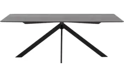 Goossens excellent eettafel uniek zwart eiken - 8211658-02