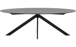 Goossens excellent eettafel uniek zwart eiken - 8211659-01