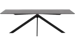 Goossens excellent eettafel uniek zwart eiken - 8211660-02