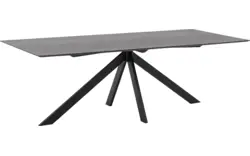 Goossens excellent eettafel uniek zwart eiken - 8211660-02
