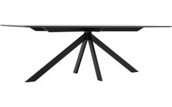 Goossens excellent eettafel uniek zwart eiken - 8211660-02