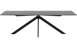 Goossens excellent eettafel uniek zwart eiken - 8211661-01