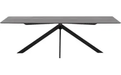 Goossens excellent eettafel uniek zwart eiken - 8211661-02