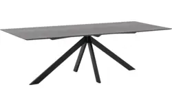 Goossens excellent eettafel uniek zwart eiken - 8211661-02