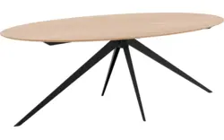 Goossens excellent eettafel uniek blank eiken - 8211692-01