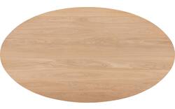 Goossens excellent eettafel uniek blank eiken - 8211692-01