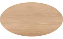 Goossens excellent eettafel uniek blank eiken - 8211692-01