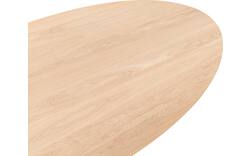 Goossens excellent eettafel uniek blank eiken - 8211692-01