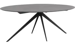 Goossens excellent eettafel uniek zwart eiken - 8211699-02