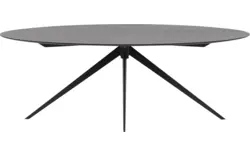 Goossens excellent eettafel uniek zwart eiken - 8211700-02