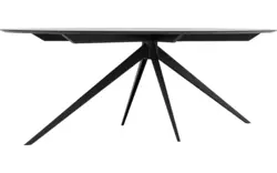 Goossens excellent eettafel uniek zwart eiken - 8211701-02
