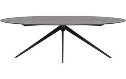 Goossens excellent eettafel uniek zwart eiken - 8211702-01