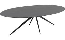 Goossens excellent eettafel uniek zwart eiken - 8211702-02