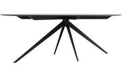 Goossens excellent eettafel uniek zwart eiken - 8211703-02