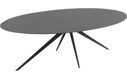 Goossens excellent eettafel uniek zwart eiken - 8211703-02