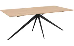 Goossens excellent eettafel uniek blank eiken - 8211734-01