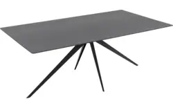 Goossens excellent eettafel uniek zwart eiken - 8211741-02