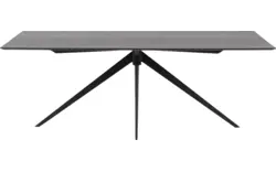 Goossens excellent eettafel uniek zwart eiken - 8211742-02