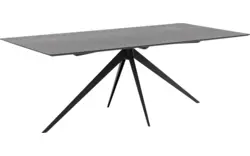 Goossens excellent eettafel uniek zwart eiken - 8211742-02