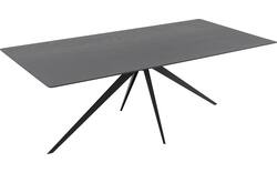 Goossens excellent eettafel uniek zwart eiken - 8211742-02