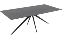 Goossens excellent eettafel uniek zwart eiken - 8211742-02