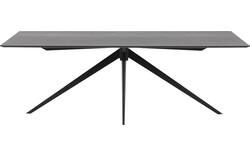 Goossens excellent eettafel uniek zwart eiken - 8211743-01