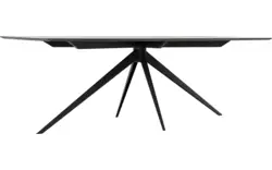 Goossens excellent eettafel uniek zwart eiken - 8211743-02