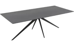 Goossens excellent eettafel uniek zwart eiken - 8211743-02