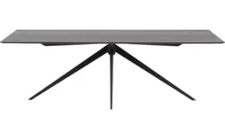 Goossens excellent eettafel uniek zwart eiken - 8211744-02