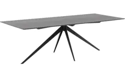 Goossens excellent eettafel uniek zwart eiken - 8211744-02