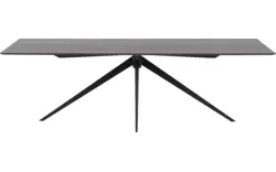 Goossens excellent eettafel uniek zwart eiken - 8211745-02