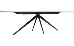 Goossens excellent eettafel uniek zwart eiken - 8211745-02
