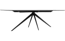 Goossens excellent eettafel uniek zwart eiken - 8211745-02