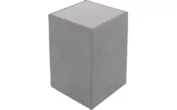 Goossens hocker nomade toendra grijs stof - 8211847-01