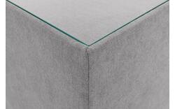Goossens hocker nomade toendra grijs stof - 8211847-01