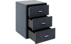 Goossens excellent nachtkastje briljant elite blauw stof - 8211855-C-01