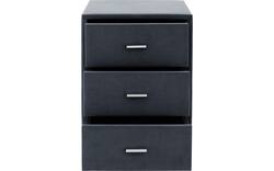 Goossens excellent nachtkastje briljant elite blauw stof - 8211855-C-01