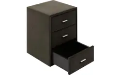 Goossens excellent nachtkastje briljant elite bruin stof - 8211856-C-01