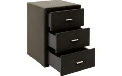 Goossens excellent nachtkastje briljant elite bruin stof - 8211856-C-01