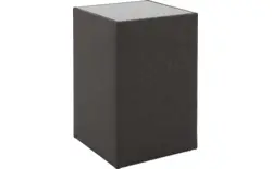 Goossens hocker briljant hotel grijs stof - 8211861-02