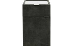 Goossens nachtkastje briljant luxe groen stof - 8211869-A-02